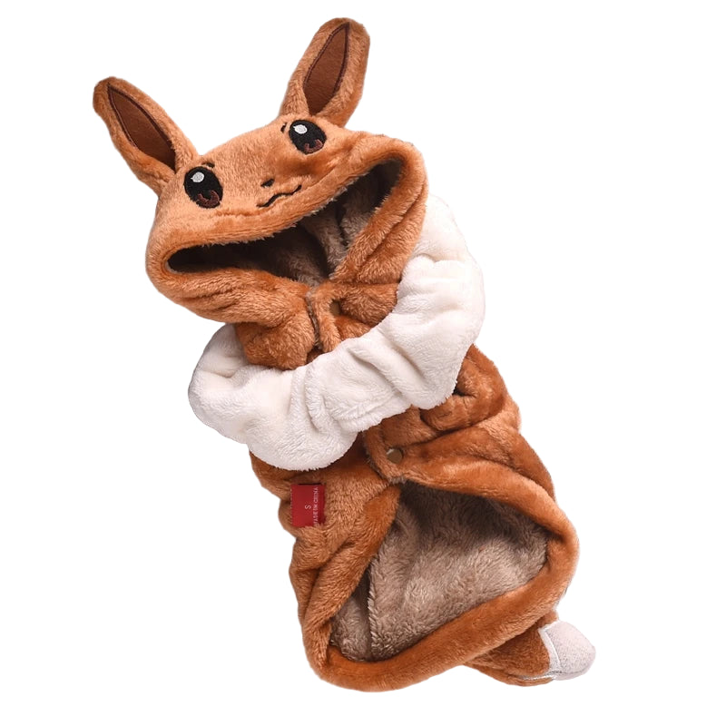 Fleece Dog Costume of Pokemon Eevee