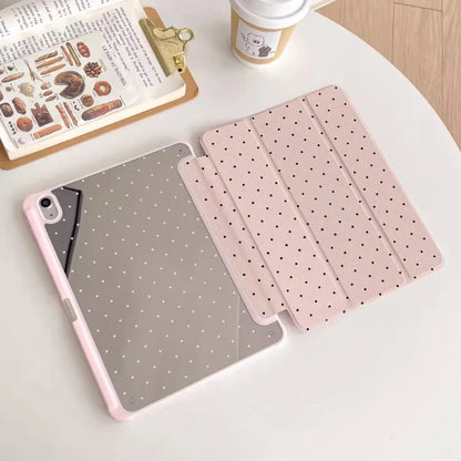 Polka Dot Magnetic Tablet Case (for iPads)