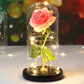 Beauty and the Beast Enchanted Rose Dome Light