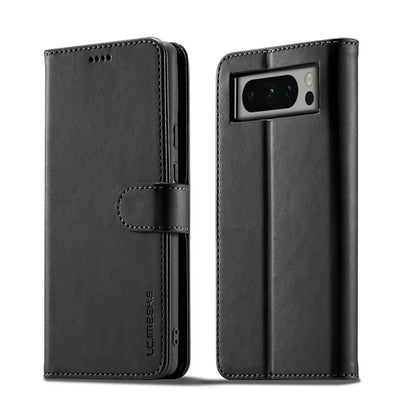 Leather Flip Case with Card Slots for Google Pixel
