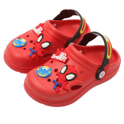 Lightweight Kids Mule Shoes with Spiderman