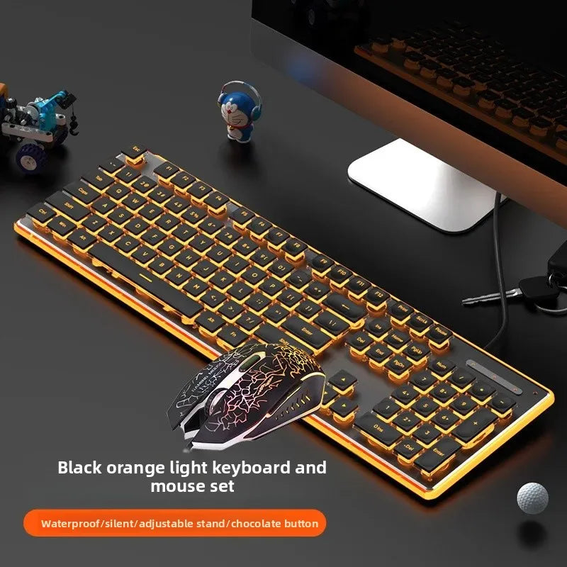 Ultra-Thin Silent Wired Mechanical Keyboard