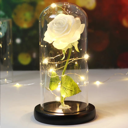 Enchanted Rose LED Dome Light