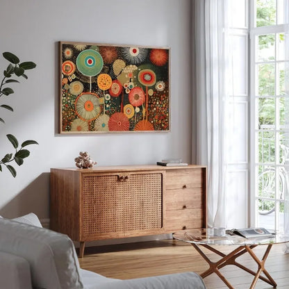 Abstract Nature Colourful Canvas Wall Art