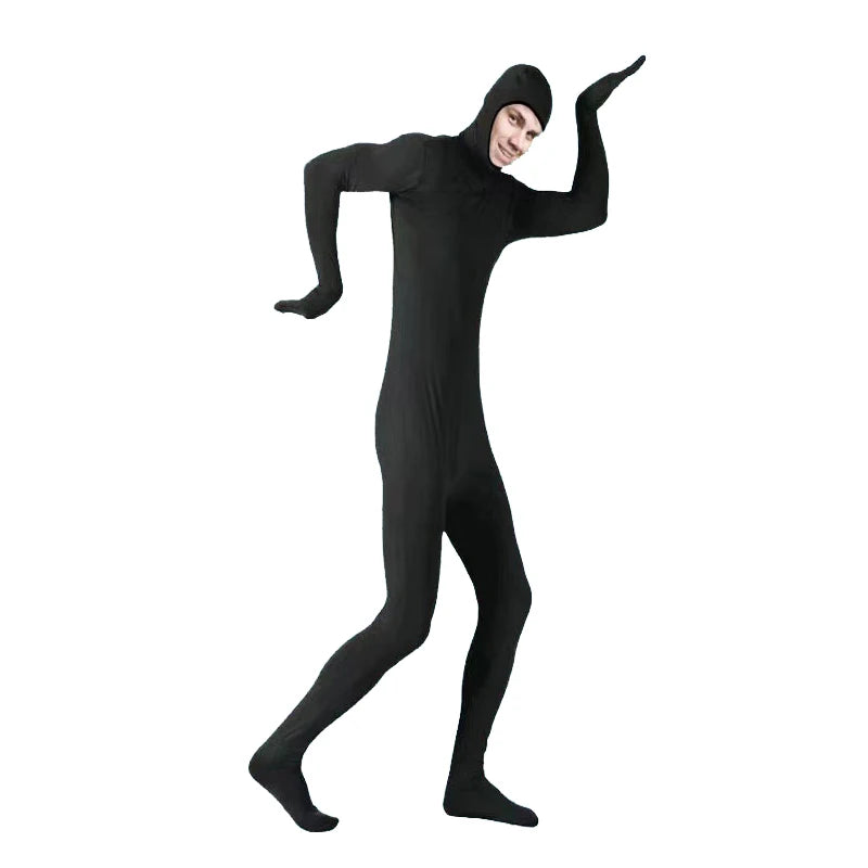 Colourful Adult Zentai Costume Bodysuit