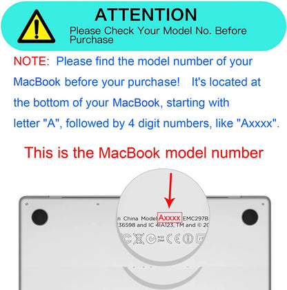 Hardshell Laptop Protector Case (for Macbook)