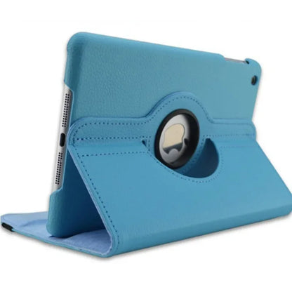 Faux Leather Case with Stand and 360 degree Rotation (for iPad)