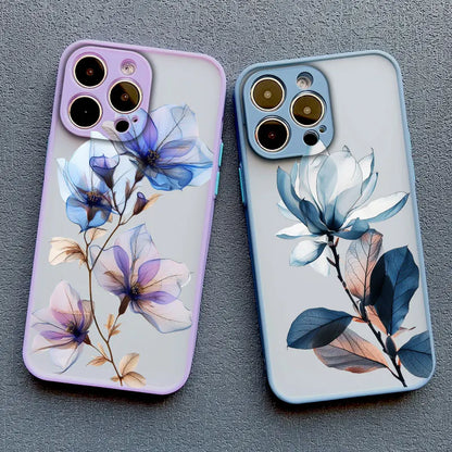 Floral Ink Wash Phone Case (for iPhone)