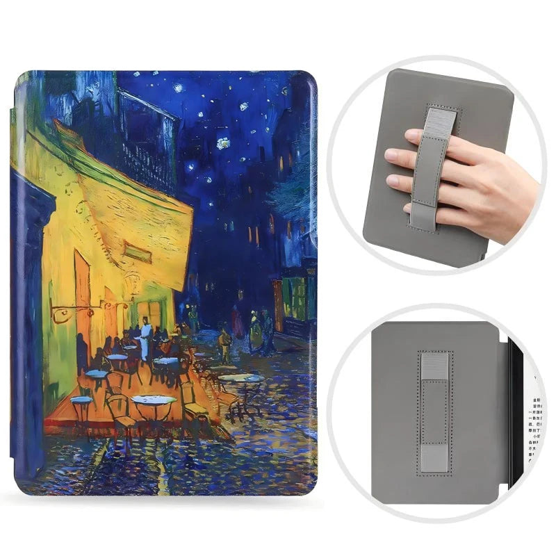 PU Leather Flip Case for Kindle Paperwhite 12th Generation