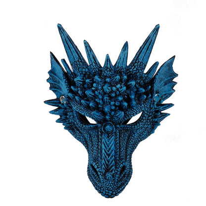 Dragon Face Mask and Wings Adult Costume