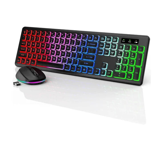 JOMAA 2.4G Wireless Keyboard and Mouse Combo