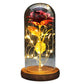 Beauty and the Beast Enchanted Rose Dome Light