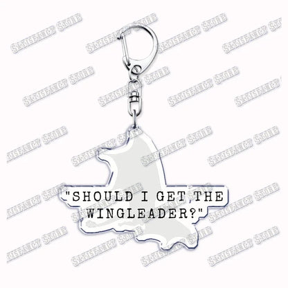 Fourth Wing Basgiath Dragon Keychain