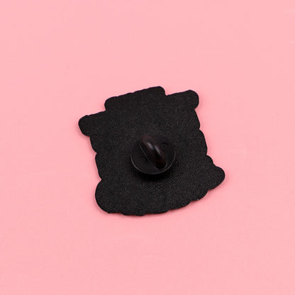 Cheese Fan Funny Enamel Pin