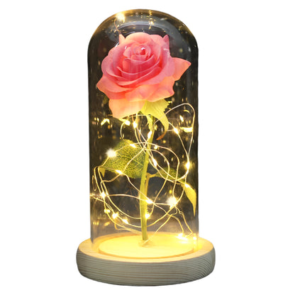 Beauty and the Beast Enchanted Rose Dome Light