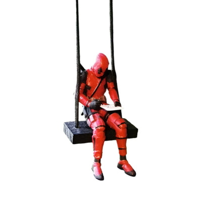 Novelty Car Mirror Accessory of Deadpool