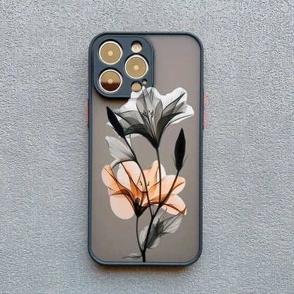 Floral Ink Wash Phone Case (for iPhone)