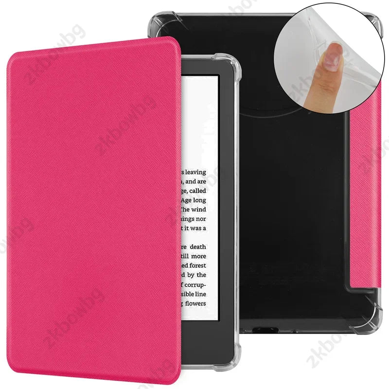Silicone Back Smart Case for Kindle Paperwhite