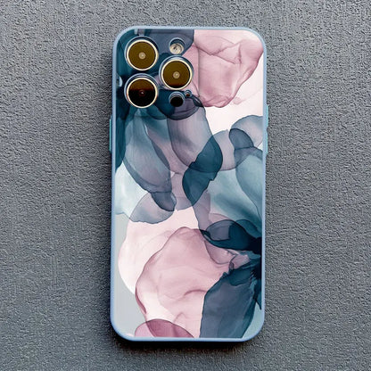 Floral Ink Wash Phone Case (for iPhone)