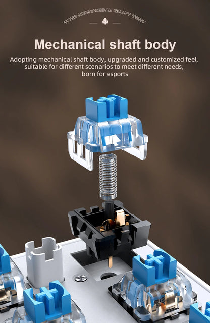 APAYADO DK68 Punk Mechanical Wireless Keyboard