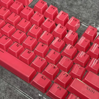 Jelly Crystal Keycaps 136 Keys for Mechanical Keyboard