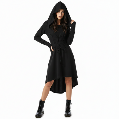 Medieval Mysterious Women's Costume Cloak