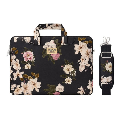 MOSISO Printed Laptop Shoulder Bag – 13–17.3 Inch