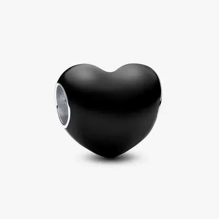 Romantic Hearts Sterling Silver Bracelet Charm