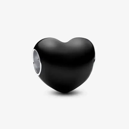 Romantic Hearts Sterling Silver Bracelet Charm