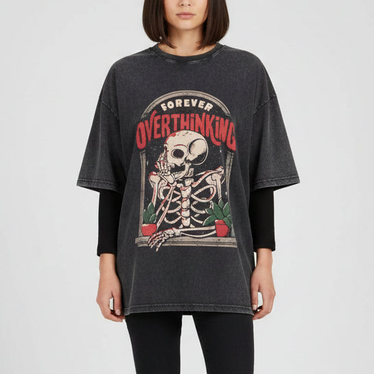 Forever Overthinking Graphic Women's Tee