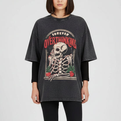 Forever Overthinking Graphic Women's Tee