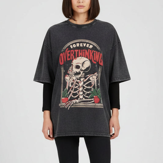 Forever Overthinking Graphic Women's Tee
