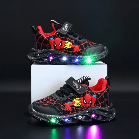 Light-up Spider Man Kids Sneakers