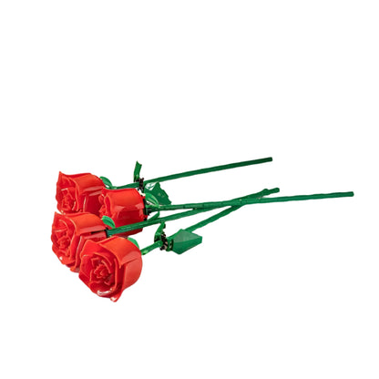 Eternal Flower Rose Building Block Set (LEGO compatible)