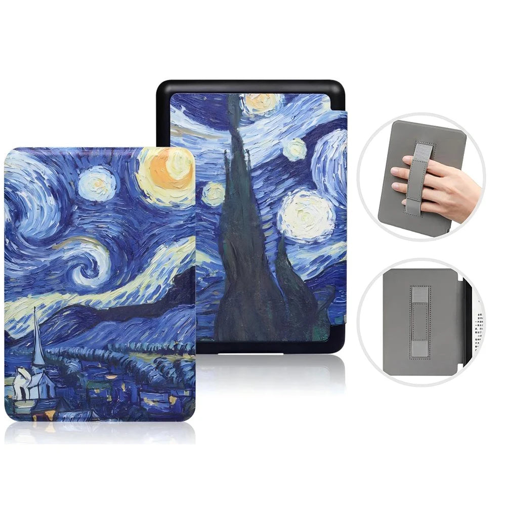 PU Leather Flip Case for Kindle Paperwhite 12th Generation