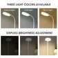 Portable LED Tri-Colour Desk Lamp