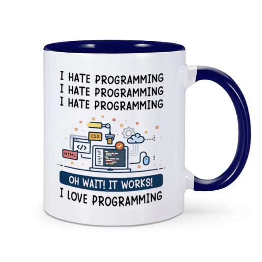 Love-Hate Relationship with Programming Mug
