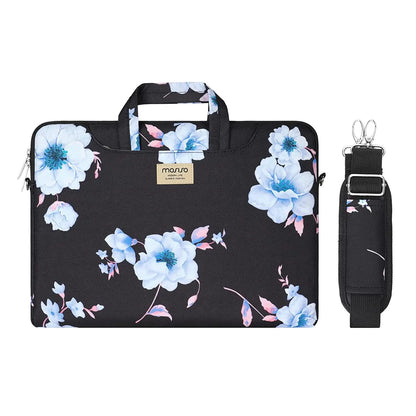 MOSISO Printed Laptop Shoulder Bag – 13–17.3 Inch