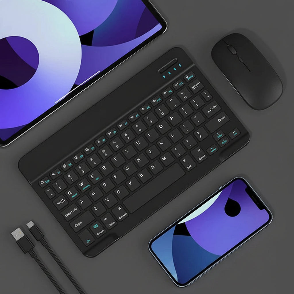 Pastel Magnetic Tablet Keyboard