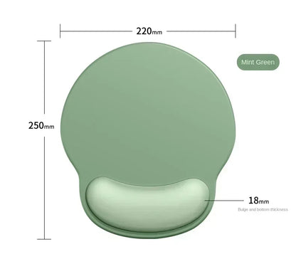 Modern Ergonomic Mouse Pad with Wrist Support