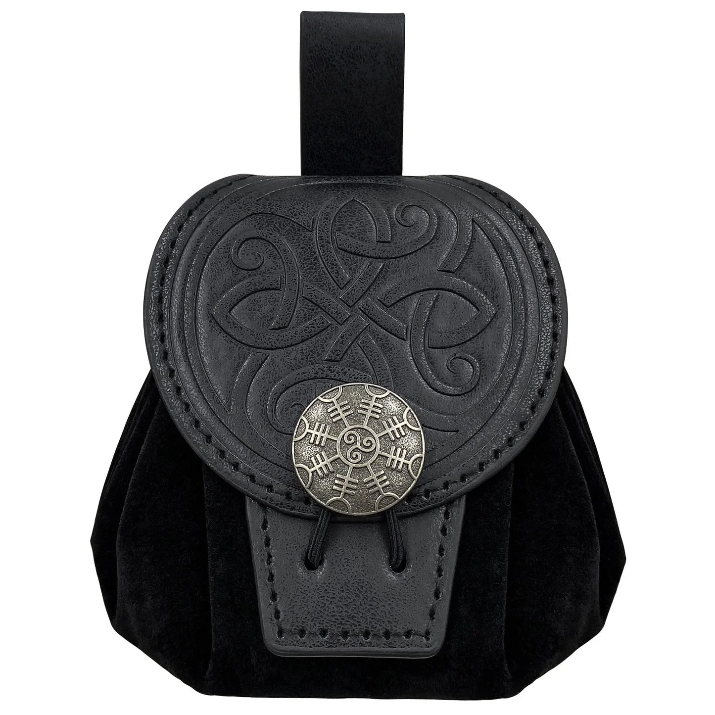 Medieval PU Leather Dice or Coin Bag