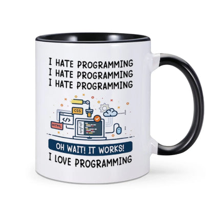 Love-Hate Relationship with Programming Mug