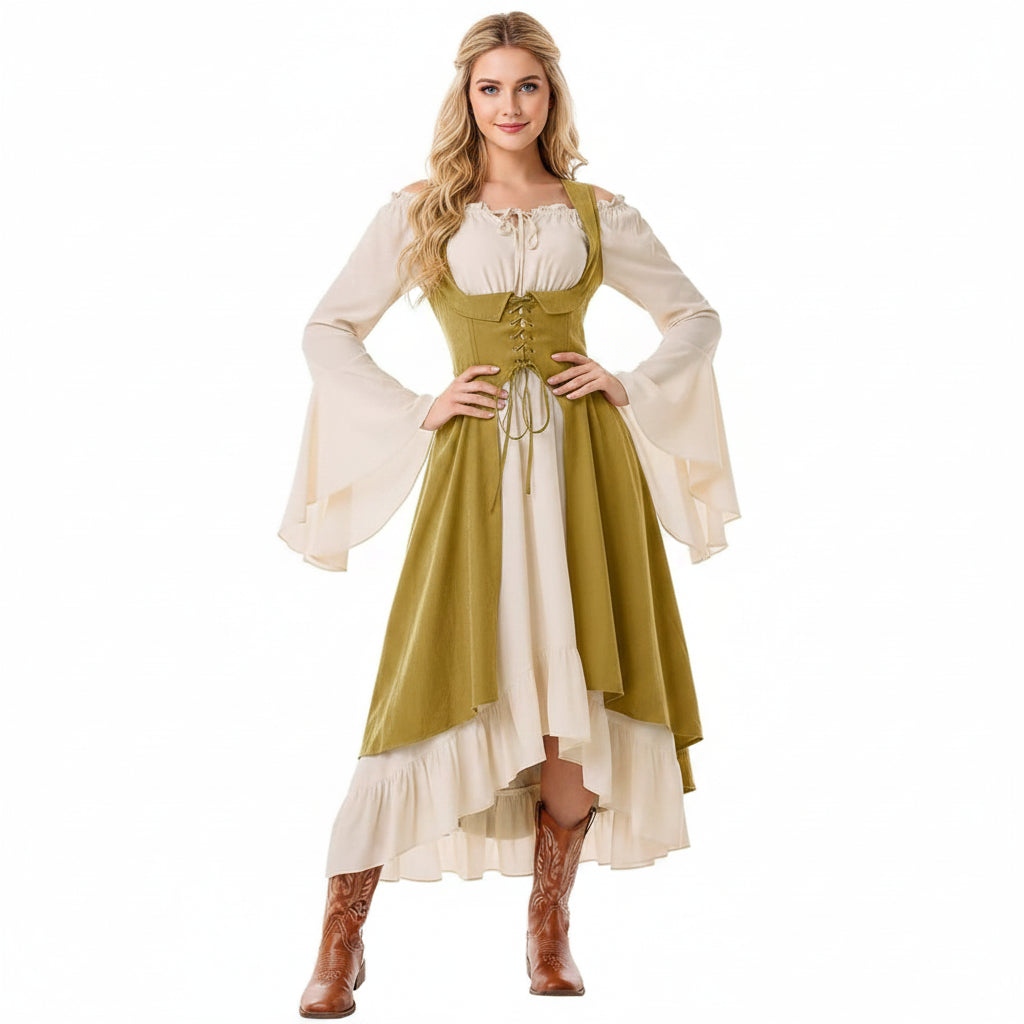 Medieval or Pirate Women's Costume Dress