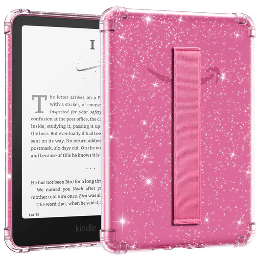 Glitter Case with Hand Strap for 7" Kindle Paperwhite 12th Generation