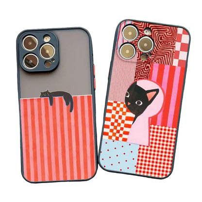 Colourful Cats Phone Case (for iPhone)