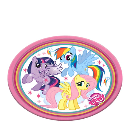 Kids Round Room Rug with My Little Pony Print