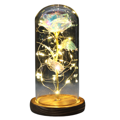 Beauty and the Beast Enchanted Rose Dome Light