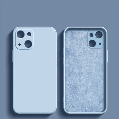 Luxury Liquid Silicone Shockproof iPhone Case - iPhone 12 Models
