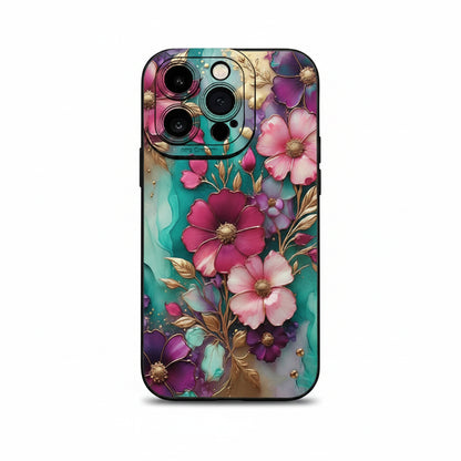 Luxurious Flowers TPU Phone Case (for iPhone)