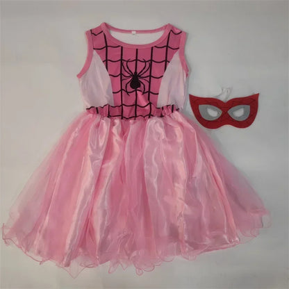 Kids Costume of Spiderman Girl